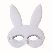 White Rabbit Bunny Mask